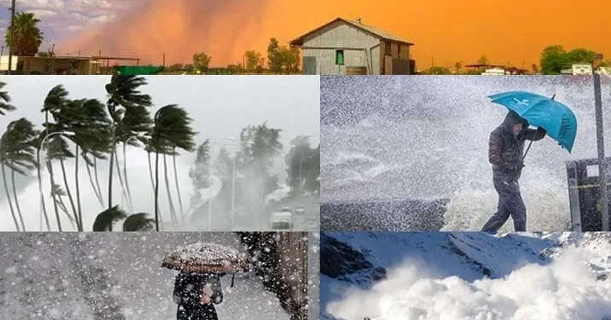 Meteoroloji'den 'kuvvetli' uyarı! Kuvvetli sağanak yağmur, fırtına ve toz taşınımı var!