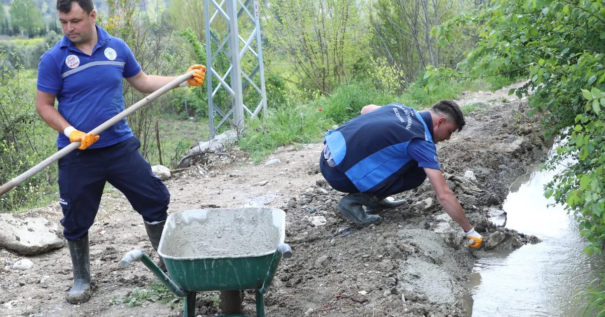 Muğla’da sulama kanalları temizleniyor