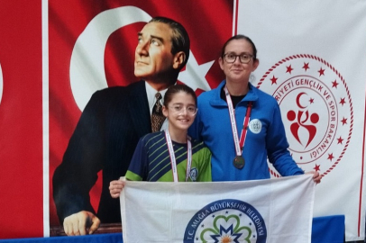 Muğlalı Aybige Türkiye dördüncüsü oldu