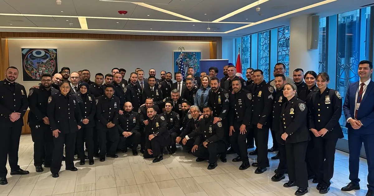 New York Türkevi’nde Türk ve Müslüman polisler bir araya geldi