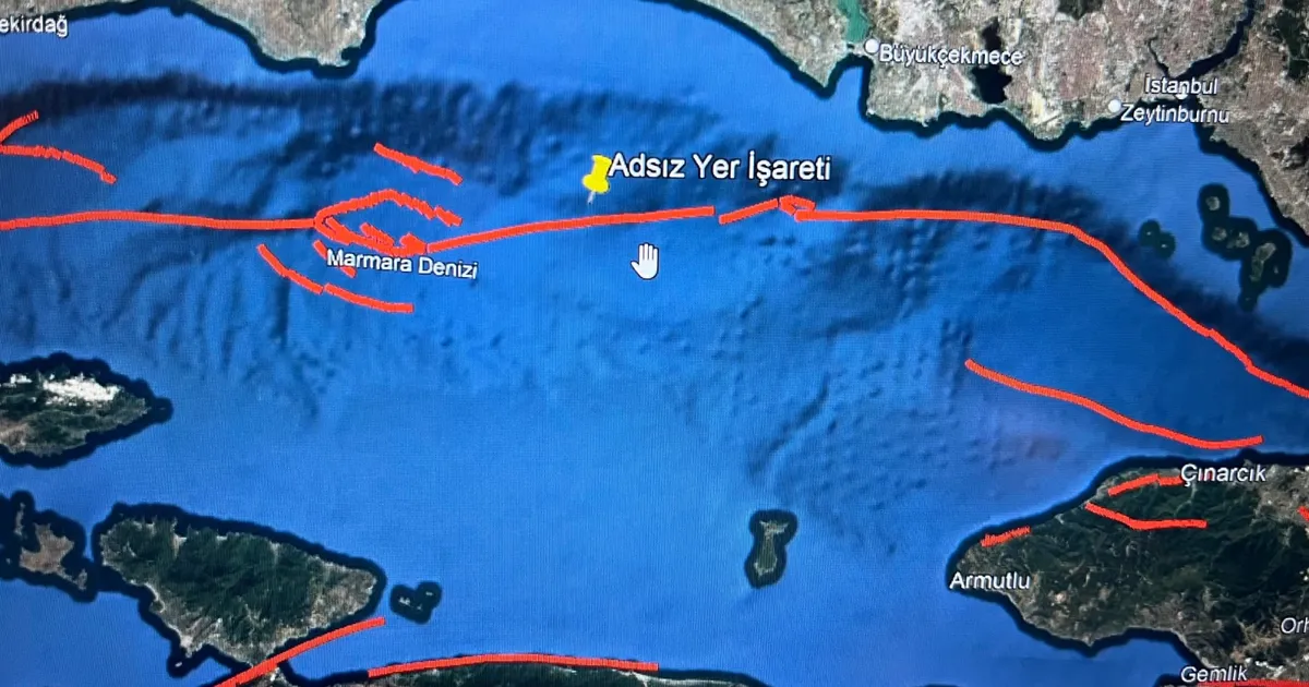Prof. Dr. Görür: Kumburgaz Fayı enerji biriktiriyor!