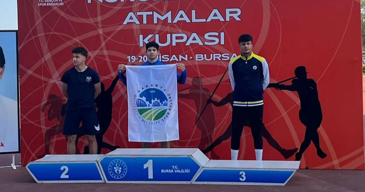 Sakaryalı atletizmciler Bursa’da şampiyon oldu