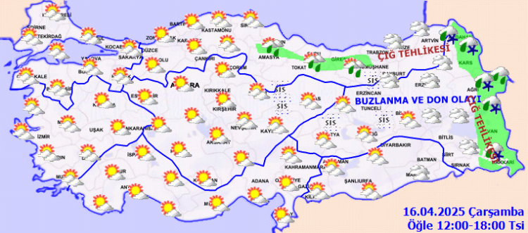 Sıcaklıklar artıyor! Meteoroloji'den zirai don uyarısı!