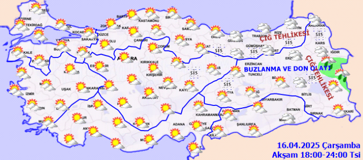 Sıcaklıklar artıyor! Meteoroloji'den zirai don uyarısı!