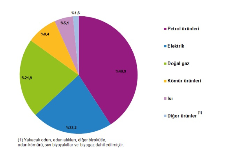 2023 enerji hesapları açıklandı... Ekonomik faaliyetler enerji kullanımında önde