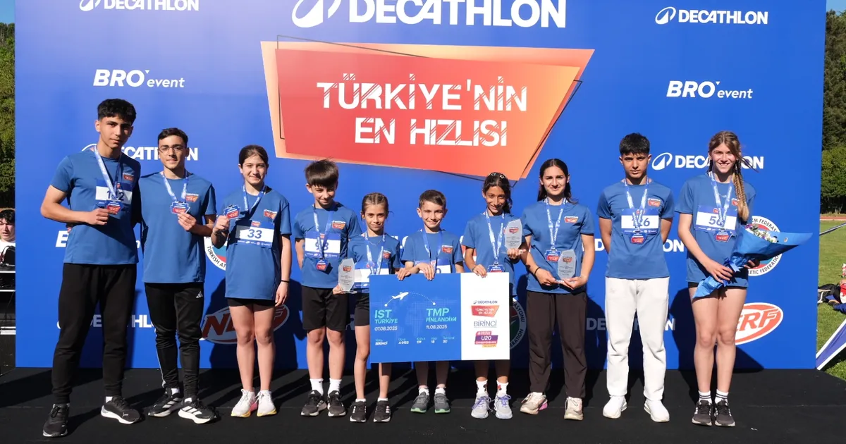 81 ilin en hızlı koşucuları belli oldu