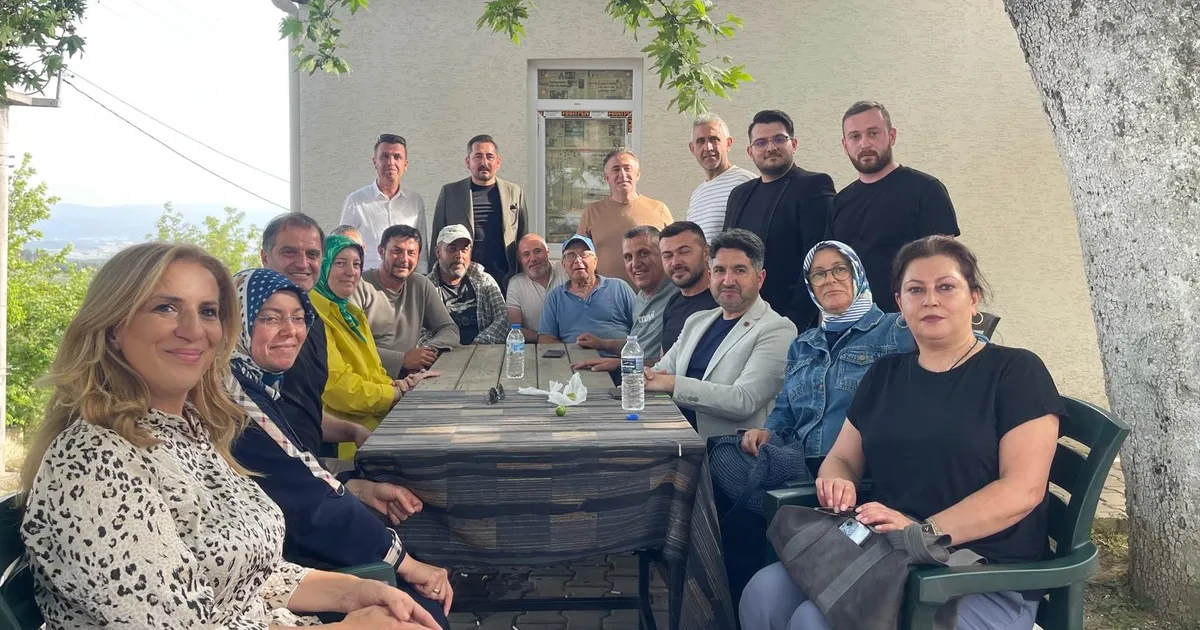 AK Parti Bursa Milletvekili Gözgeç'ten Mudanya kırsalına ziyaret