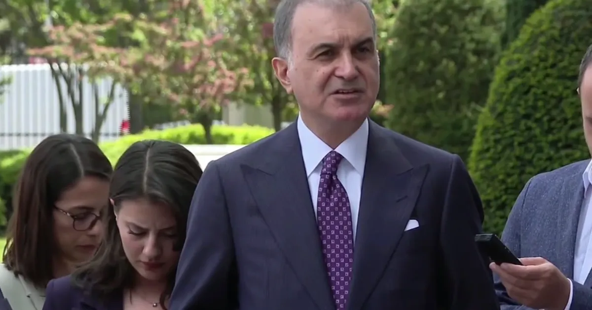 AK Parti Sözcüsü Ömer Çelik'ten 'Terörsüz Türkiye' mesajı