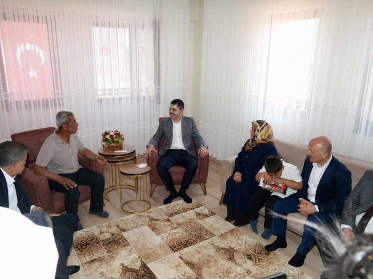 Bakan Kurum'a Adıyaman Zey Köyü'nden teşekkür
