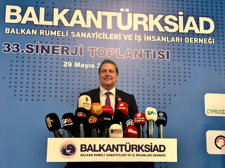 BALKANTÜRKSİAD’ın sinerjisi ile KKTC Başbakanı Üstel'den yatırım çağrısı