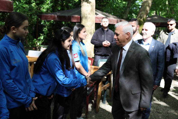 Başkan Bozbey, Bursa'nın gururlarıyla buluştu