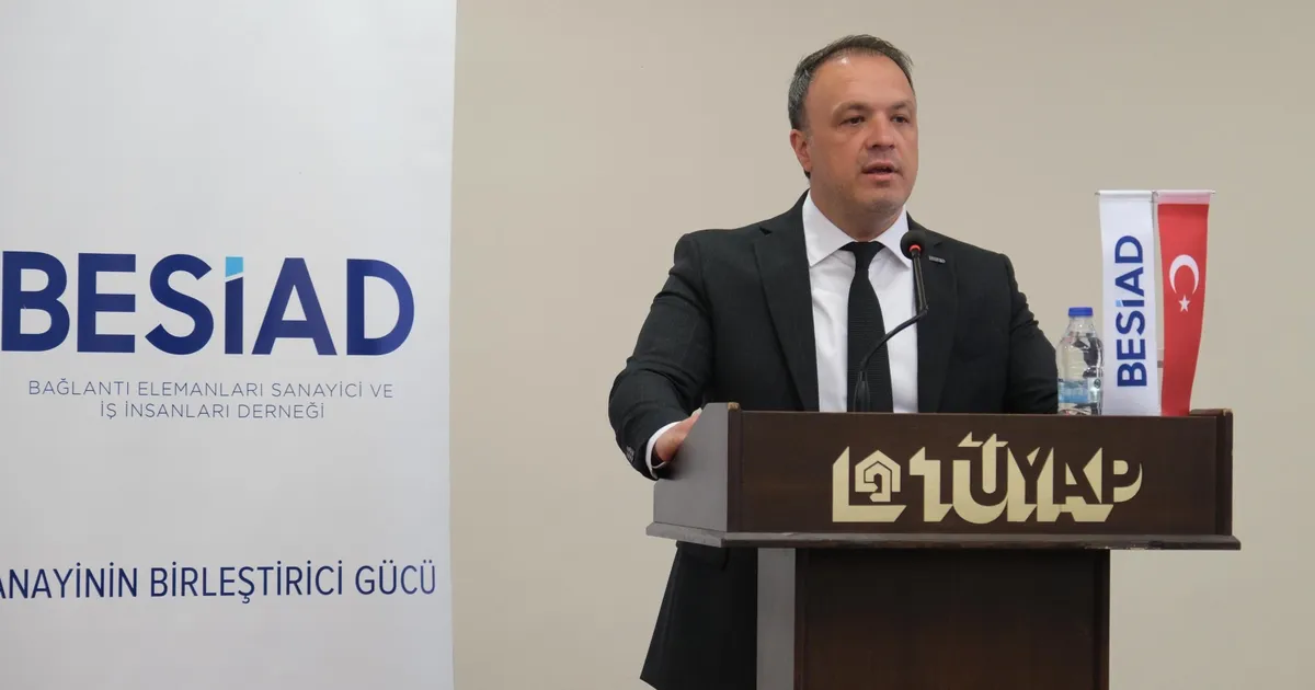 BESİAD’da Sinan Topuk güven tazeledi