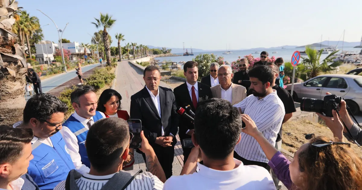 Bodrum’daki 62 Milyon TL’lik yol yatırımı tamamlanıyor