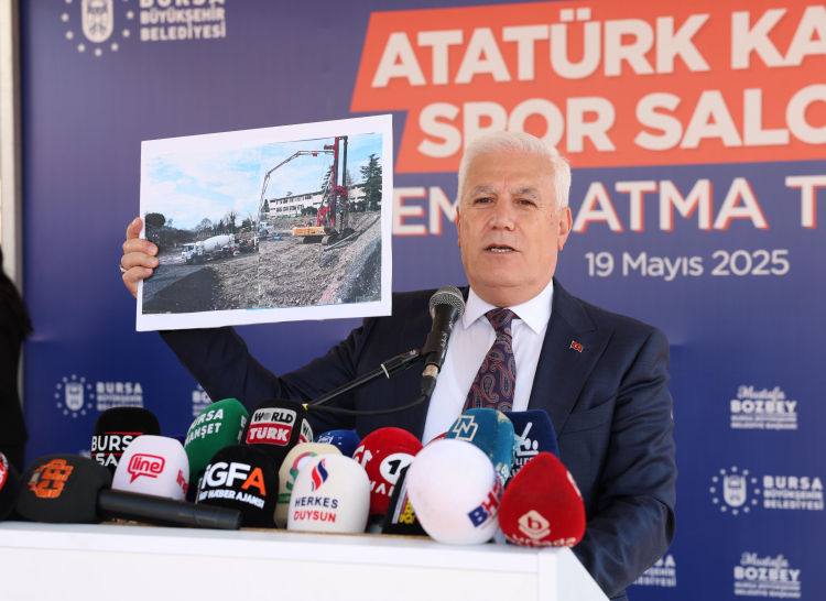 Bursa Atatürk Spor Salonu'na ilk harç! Açılış 19 Mayıs 2027'de