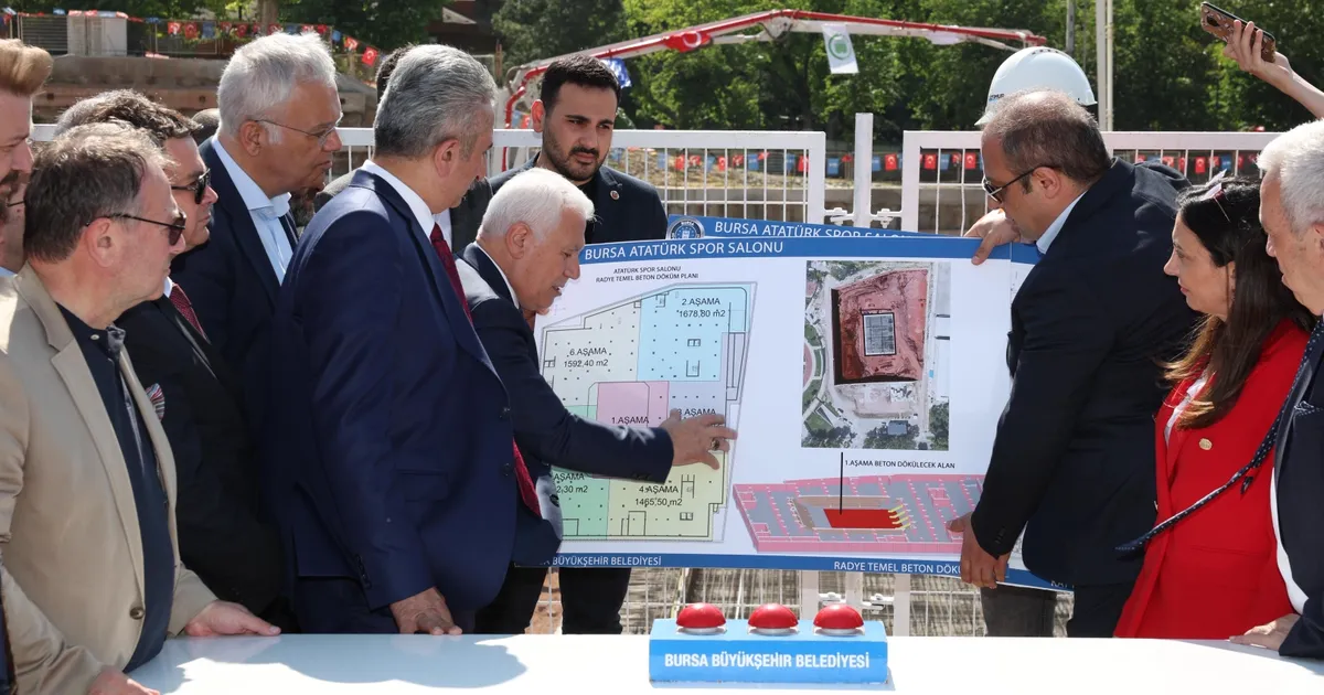 Bursa Atatürk Spor Salonu’na ilk harç! Açılış 19 Mayıs 2027’de