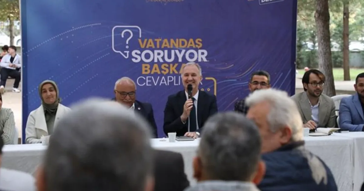 Bursa İnegöl'de mahalle buluşmaları devam ediyor