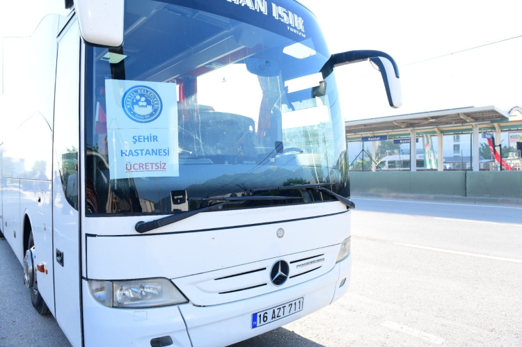 Bursa Kestel Belediyesi'nde BURULAŞ eylemine hızlı müdahale!