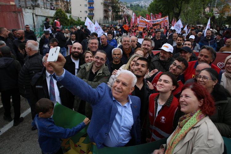 Bursa'da 1 Mayıs coşkusu
