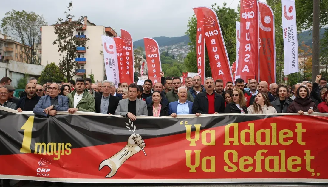 Bursa’da 1 Mayıs İşçi