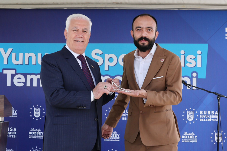 Bursa'da gençlerin istediği tesis Yunuseli'ye kazandırılıyor