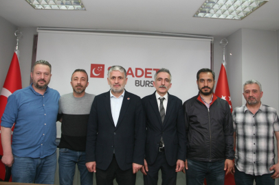 Çıraklık Mağdurları Saadeti ziyaret etti