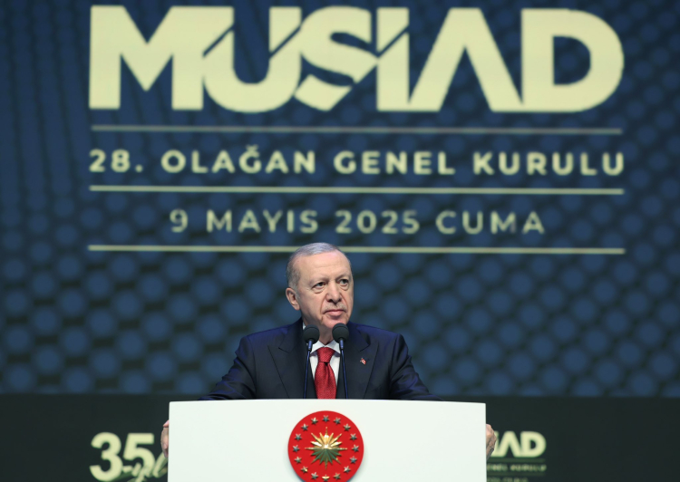 Cumhurbaşkanı Erdoğan’dan MÜSİAD’da ekonomi mesajı: Kim üretiyorsa onun yanındayız