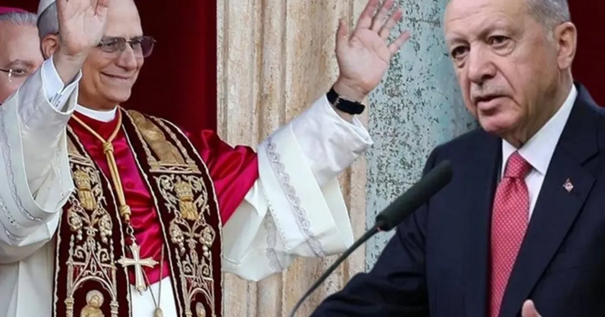 Cumhurbaşkanı Erdoğan'dan Papa 14. Leo'ya tebrik mektubu