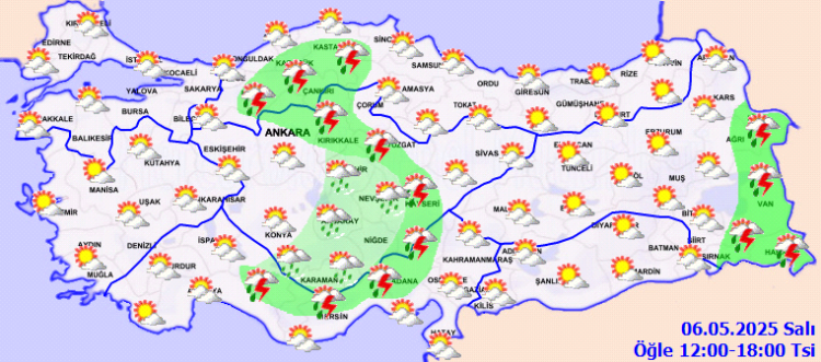 Doğu ve iç kesimlerde yağmur alarmı! Şemsiyeler hazır mı?