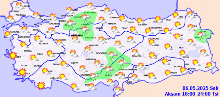 Doğu ve iç kesimlerde yağmur alarmı! Şemsiyeler hazır mı?