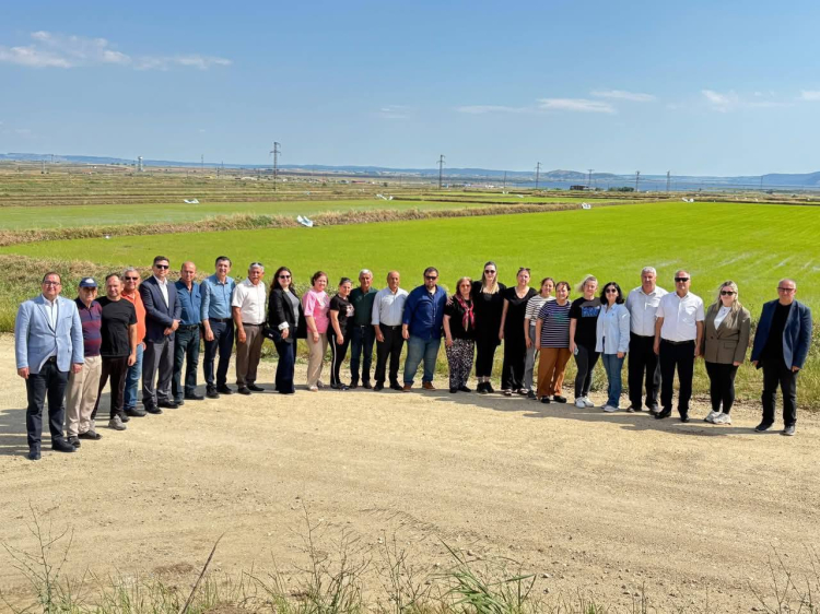 Edirne'de CHP İl Başkanı Taybıllı üreticilerle buluştu