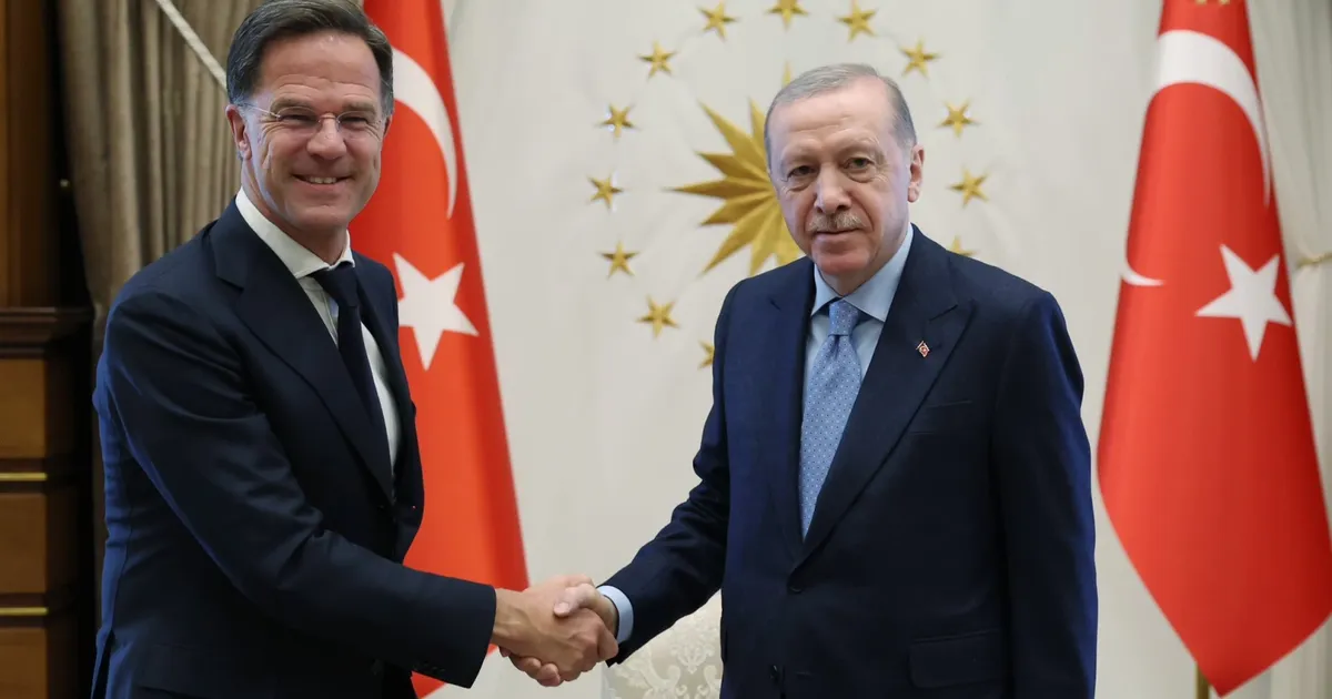 Erdoğan, NATO Genel Sekreteri Rutte’yi kabul etti