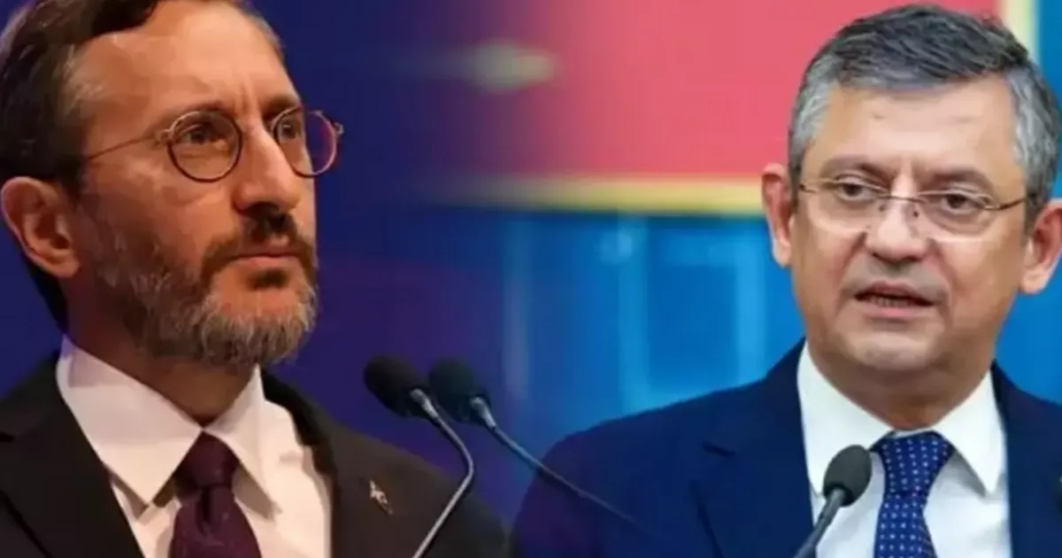 Fahrettin Altun'dan Özgür Özel'e sert yanıt!