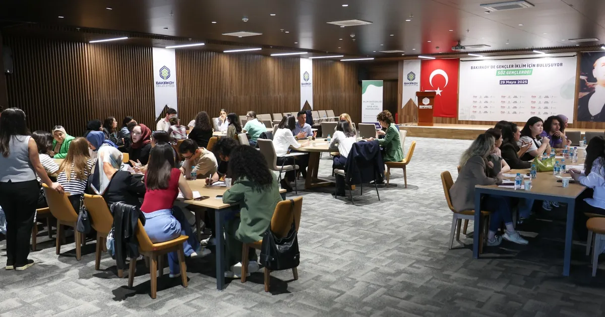 Gençler iklim sorunları için buluştu