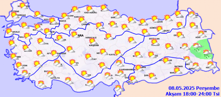 Güney Ege ve Batı Akdeniz'e toz taşınımı uyarısı!