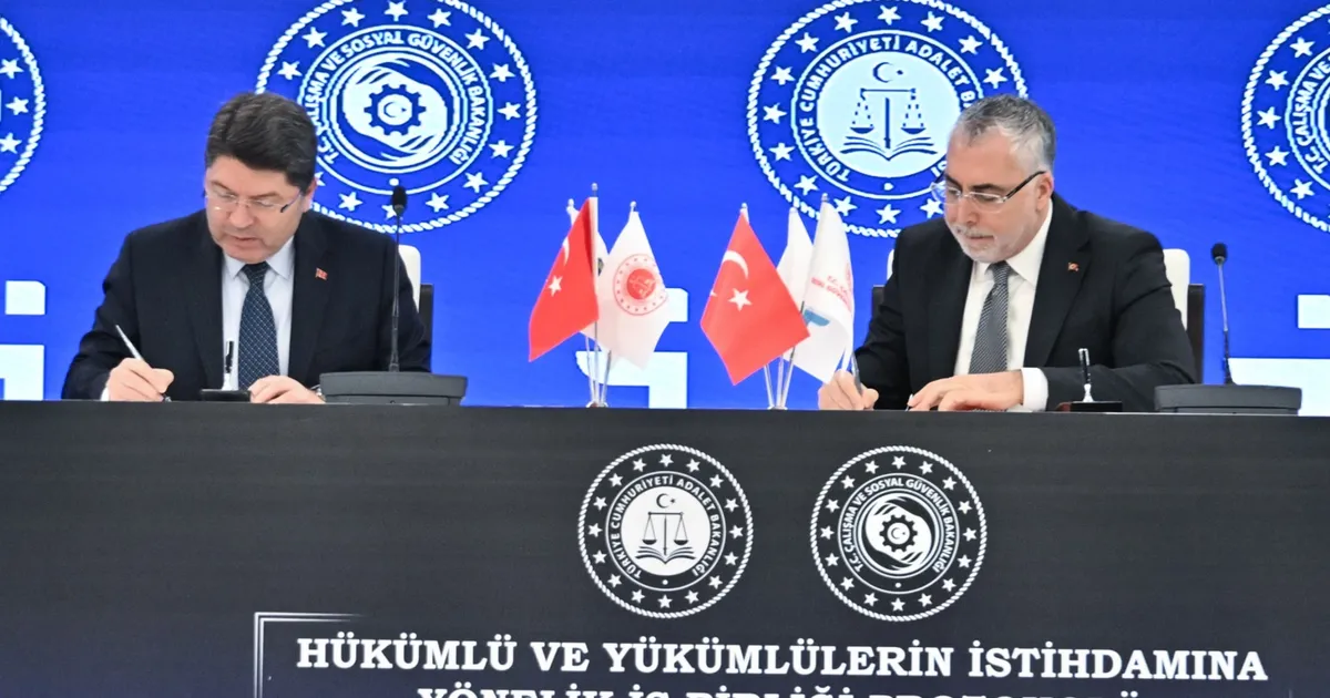Hükümlü ve yükümlülerin istihdamı için iş birliği