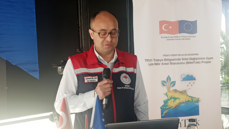 İklimTrak projesi Keşanlı çiftçilere tanıtıldı