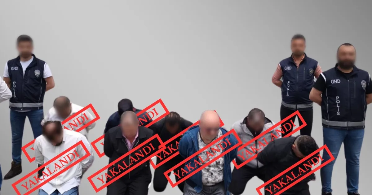 INTERPOL'ün aradığı suçlulara dev operasyon! 6 ilde 23 şüpheli paketlendi!
