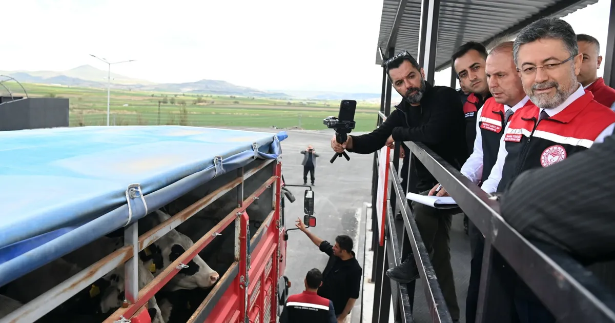 Kayseri beşinci kontrol noktası oldu... Veteriner Yol Kontrol ve Denetim İstasyonu faaliyette