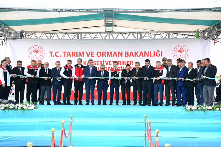 Kayseri beşinci kontrol noktası oldu... Veteriner Yol Kontrol ve Denetim İstasyonu faaliyette