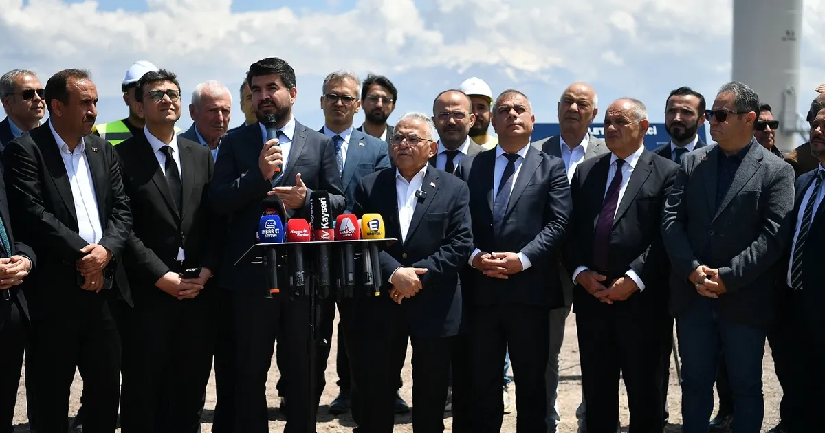 Kayseri Büyükşehir RES'i tanıttı