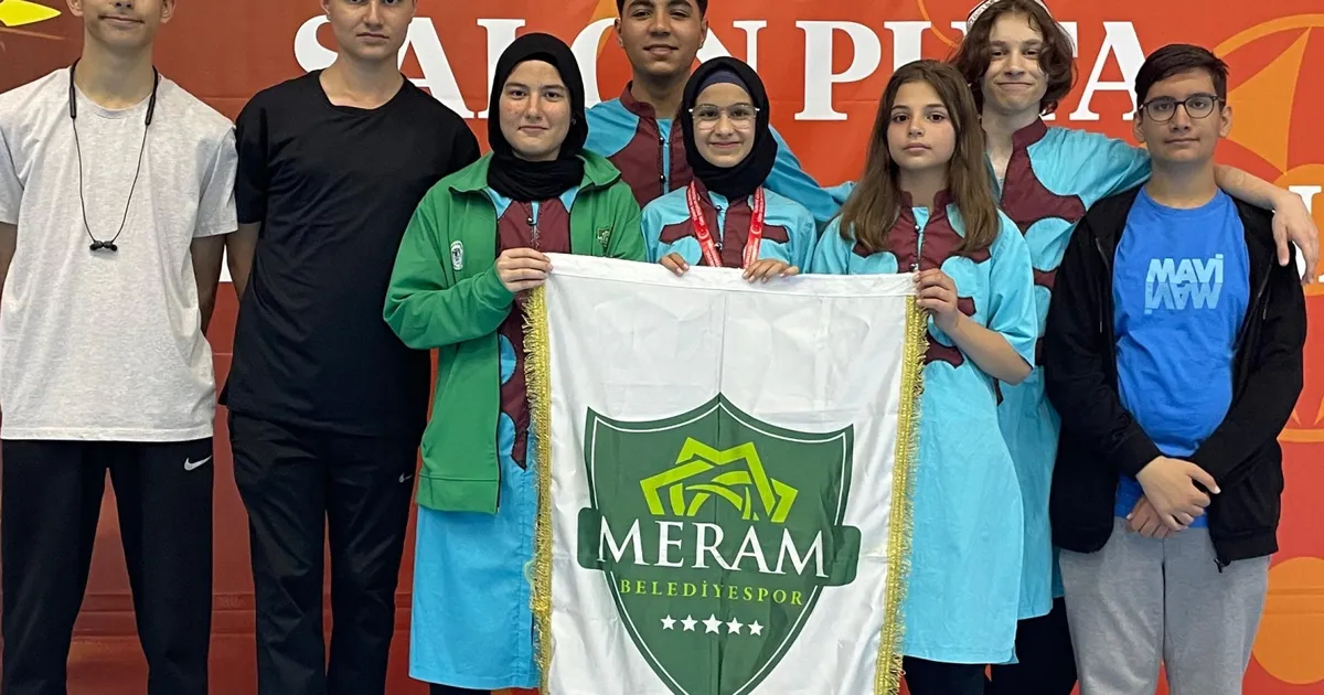 Konya Meram Belediyespor’da Türkiye ikinciliği sevinci