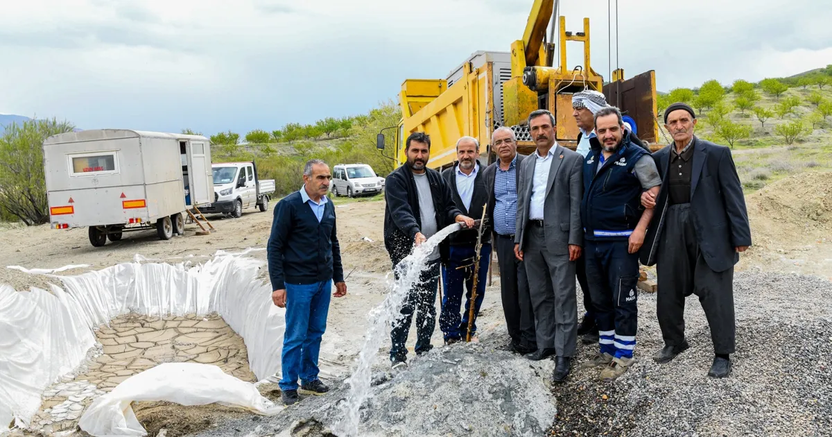 Malatya Meydancık'ta toprak altı sevindirdi