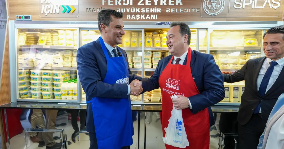 Manisa'da Kent Lokantası ve Halk Mandıra Akhisar’da hizmete açıldı