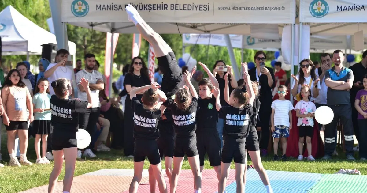 Manisa'da Kent Park’ta engelsiz coşku