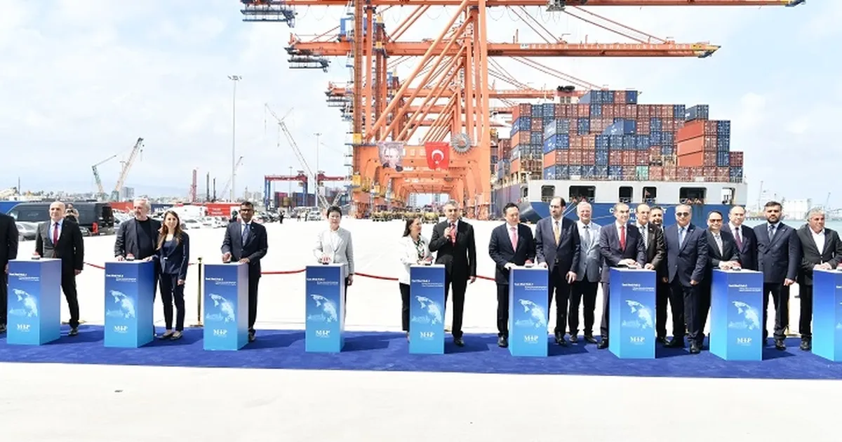 Mersin Uluslararası Limanı’ndan 455 milyon dolarlık yatırım