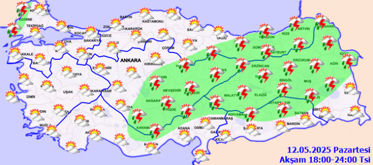 Meteoroloji uyardı! Yeni haftada hava nasıl olacak?