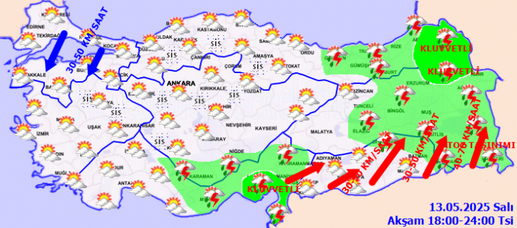 Meteoroloji'den 25 il için sarı kodlu uyarı! Kuvvetli sağanak geliyor!