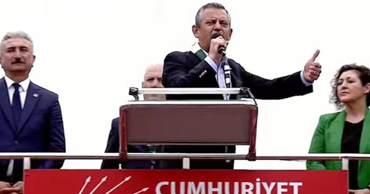 Özgür Özel Bursa'da... (CANLI)