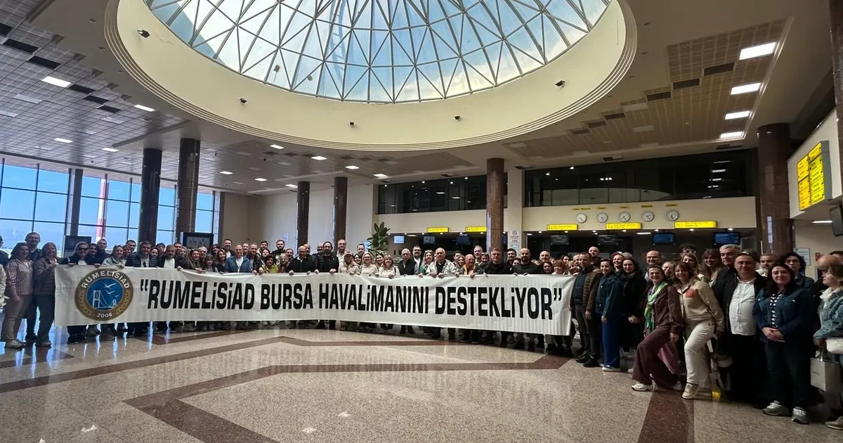RUMELİSİAD’dan Bursa Yenişehir Havaalanı'na destek... RUMELİSİAD yeni uçuşlara öncülük ediyor