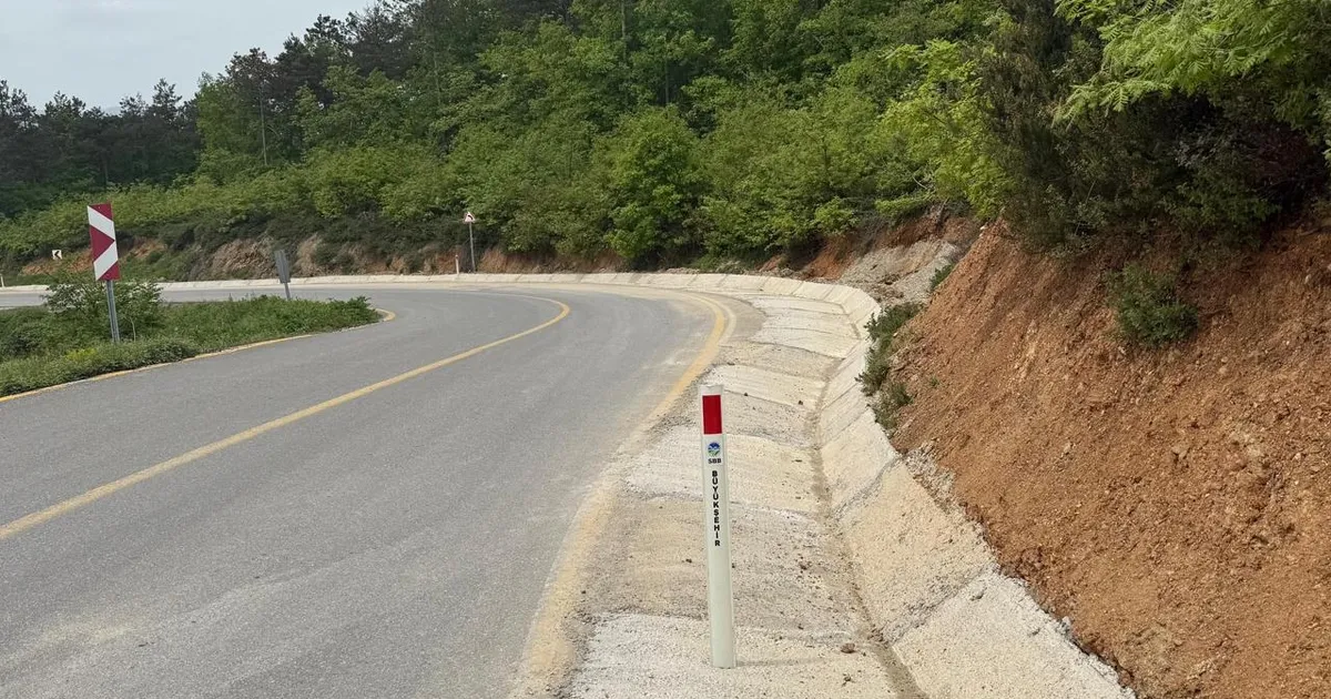 Sakarya’da güvenli ulaşım için 2 ilçeye 20 kilometrelik montaj